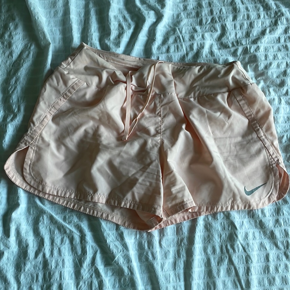 Any pink Nike shorts with built in underwear